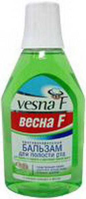 4603423002987 — Бальзам для полости рта Весна F, 400 мл.