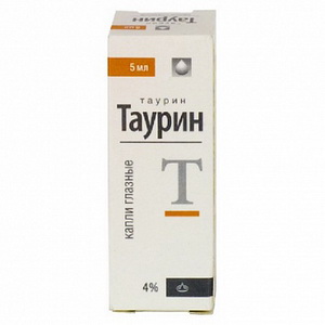 4603671002395 — Таурин, капли глазные 4% 5мл