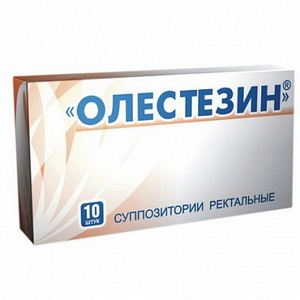 4603679000928 — Олестезин, суппозитории ректальные 10шт