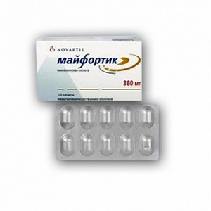 4603695000230 — Майфортик, таблетки 360мг 120шт