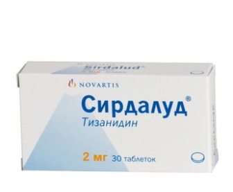 4603695001121 — Сирдалуд, таблетки 2Мг 30 шт