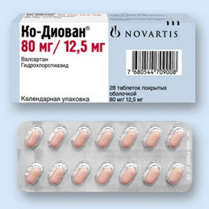 4603695002067 — Ко-Диован, таблетки 80/12,5Мг 28 шт