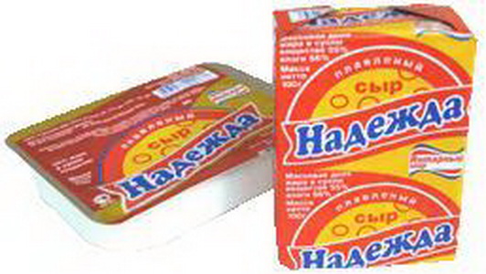 4603877000676 — Сыр плавленый пастообразный "НАДЕЖДА"