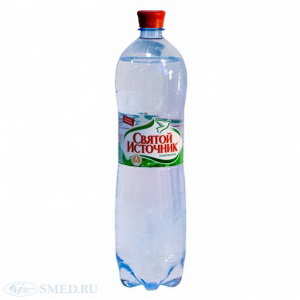 4603934000748 — Вода негазированная питьевая столовая "Святой источник", 1,5 л 