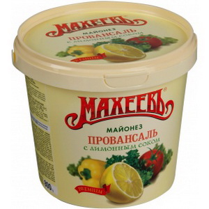 4604248002671 — МАЙОН"МАХЕЕВЪ"Провансаль с лим.сок.50,5% 800г/820мл ср/к ведро