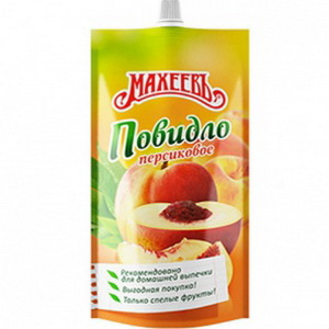 4604248004286 — Повидло "Махеев" персиковое, 330 г.