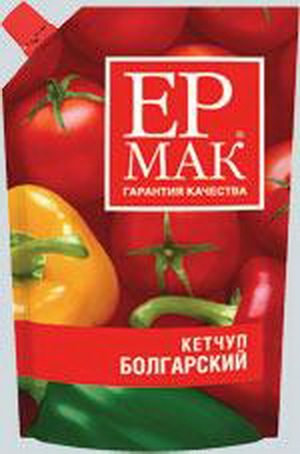 4604307002352 — Кетчуп «Ермак» Болгарский, дой-пак 500 г 