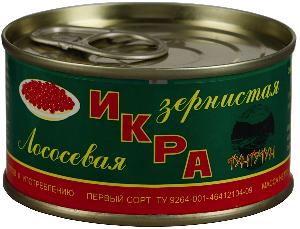 4605157001175 — Икра лососевая зернистая "тунгутун"