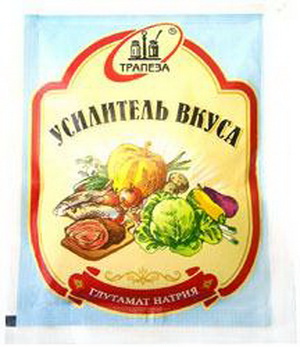 4605209003454 — Услилитель вкуса - глутамат натрия "Трапеза", 25г