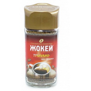 4605246004766 — Кофе "Жокей Триумф" , 95 г. Стекло.