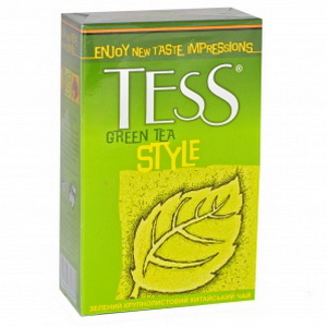 4605246005893 — Чай зеленый крупнолистовой китайский, "Green Tea Style", "Tess", 100г