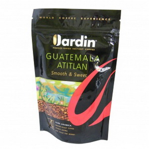 4605246006678 — Кофе "Jardin" GUATEMALA ATITLAN натуральный растворимый сублимированный 95 г.