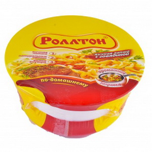 4605496011293 — Яичная лапша с говядиной и ароматной заправкой, чашка 95 г 