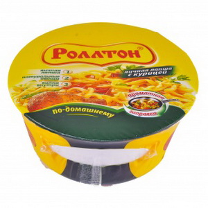4605496011309 — Яичная лапша с курицей и ароматной заправкой, чашка 95 г