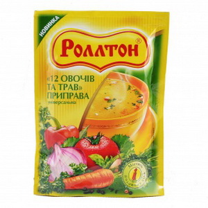 4605496011866 — Приправа"12 овощ/трав"роллтон 100г