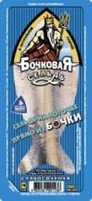 4605561001136 — "Бочковая Сельдь" слабосоленая, 250 г 