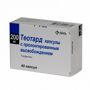 4605635001727 — Теотард, капсулы 200мг 40шт
