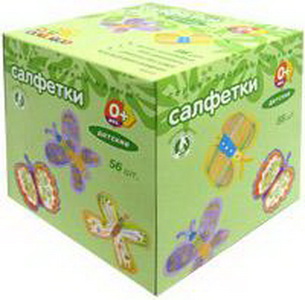 4605658400101 — Салфетки детские, 56шт.