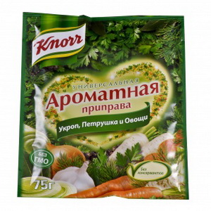 4605922004257 — Приправа "Knorr" Ароматная 75г