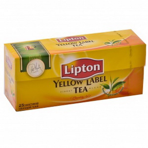 4605922006695 - Чай "Lipton - Yellow Label Tea", 25 пакетиков 