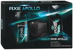 4605922008453 — Axe Подарочный набор "Apollo", мужской: гель для душа, дезодорант, туалетная вода