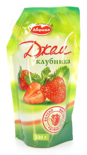 4606428221902 — Джем "Абрико" Клубника 330 г.
