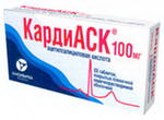 4606486002260 — Кардиаск, таблетки 100Мг 60 шт