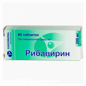 4606486021476 — Рибавирин, таблетки 200мг 60шт