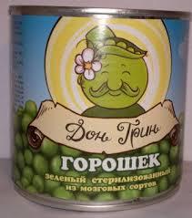 4606530474463 — Зеленый горошек "Дон Грин" 400гр