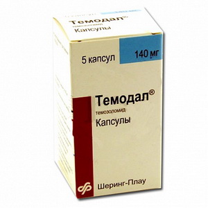 4606556001230 — Темодал, капсулы 140мг 5шт