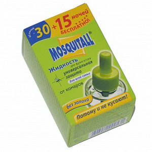 4606982000531 — Mosquitall Рідина для електрофумігаторів, 45 ночей