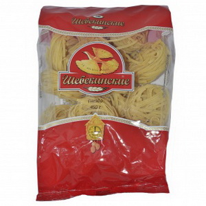 4607001850229 — "Щебекинские" макаронные изделия "Гнезда", 450г.