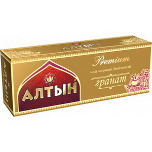 4607003045012 — Чай "Алтын Premium" с ароматом граната пакетированный, 50 г