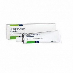 4607003241339 — Кетопрофен, гель наружный 2, 5% 50г