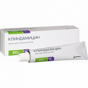 4607003243104 — Клиндамицин, крем вагинальный 2% 20г