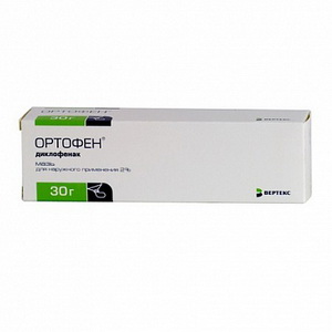 4607003243678 — Ортофен, мазь наружняя 2% 50г