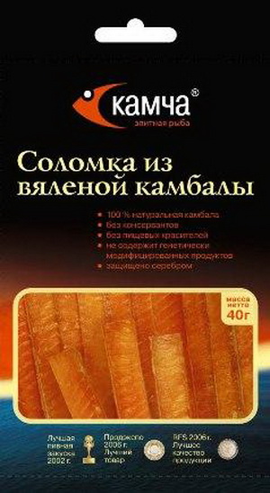 4607004481178 — Рыба сушено-вяленая камбала