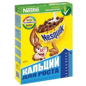 4607006370562 — Готовый шоколадный завтрак "Nesquik", 375 г 