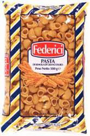 4607007230063 — Макаронные изделия Улитки рифленые Federici (Федеричи), 500г.