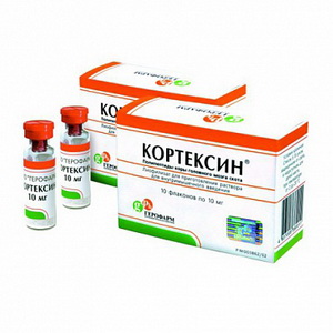 4607008360011 — Кортексин, лиофилизат порошок 10мг 10 шт