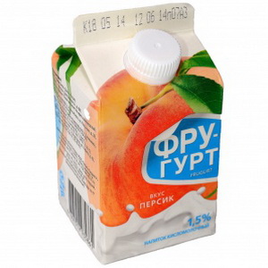 4607012935861 — Напиток кисломолочный персик 1,5% (новая рецептура)