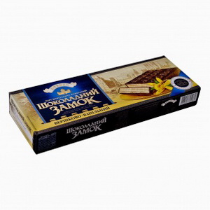 4607019326303 — Торт.ваф."Шокол.Замок"ваниль.220гр.