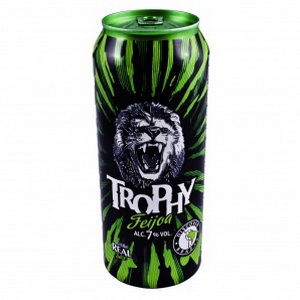 4607023753218 — Газированный напиток "TROPHY Фейхоа"; алк.7%, 0,5л.