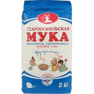 4607024150481 — Мука "старооскольская" пшеничная в/с, гост