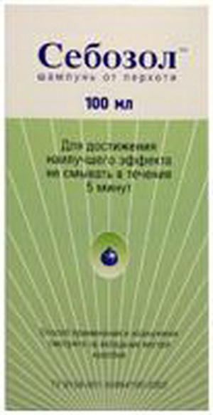 4607038730013 — Шампунь от перхоти "Себозол", 100 мл. 