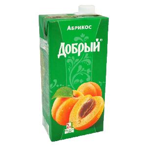 4607042432255 — Абрикосовый нектар "Добрый", 0, 2 л