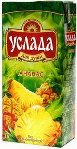 4607048530511 — Нектар "Услада" ананасовый, 1 л