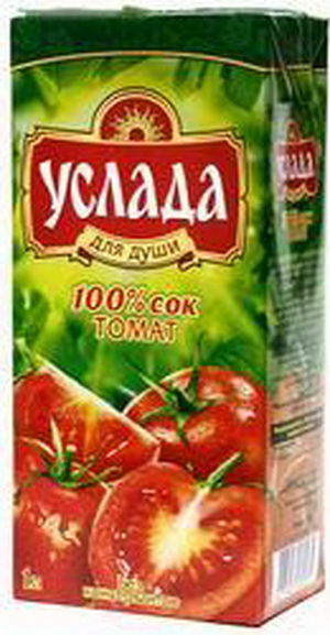 4607048530535 — Сок "Услада" томатный, 1 л