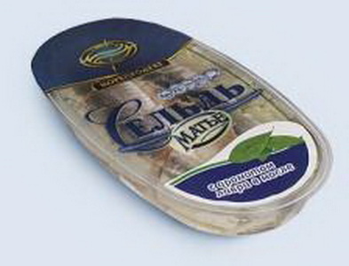 4607053630114 — Сельдь филе-кусочки "Матье" с ароматом лавра в масле, 190 г