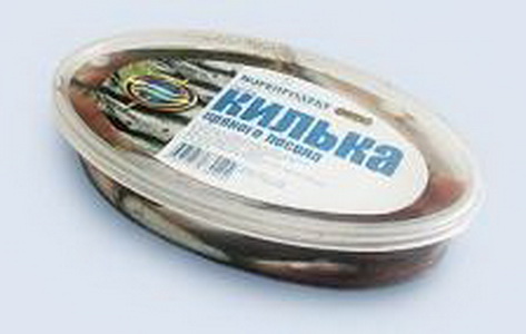4607053630404 — Килька пряного посола в масле, 320 г